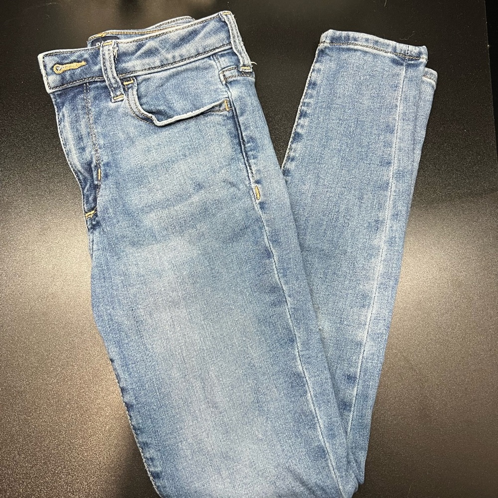 GAP Denim High Rise Jeggings - Light Blue